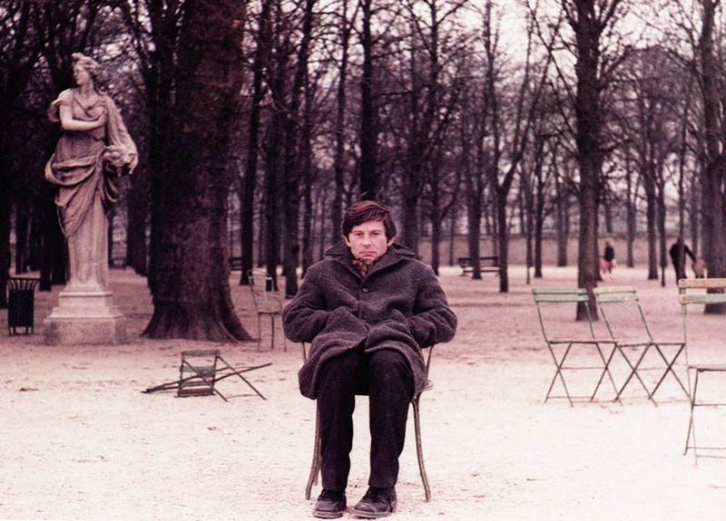 羅曼·波蘭斯基在《怪房客》拍攝現場，1976年，圖源：Mary Evans Picture Library / Forum